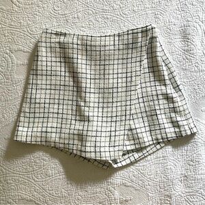 Abercrombie Tweed Wrap Skort